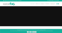 Desktop Screenshot of klebefixx.de
